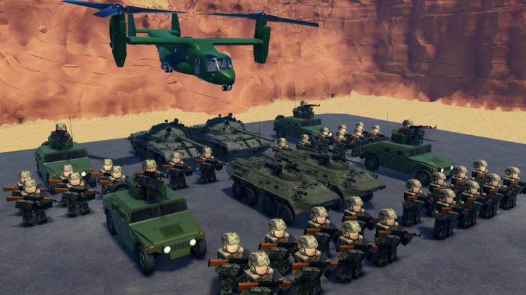Official Military Army Tycoon plot screenshot